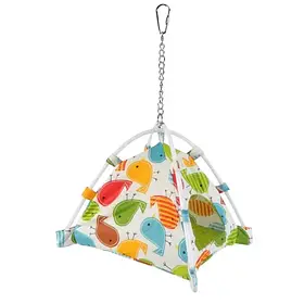 Гамак для гризунів та папуг на ланцюжку 16*14см