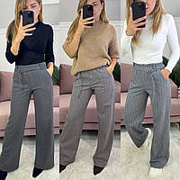 Жіночі теплі штани, вовна кашемір, розмір 42, 44, 46, 48, 50, 52, 54, 56, 58, 60