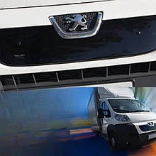 Зимова накладка на рещітку (захист) на Peugeot Boxer 2006+ (Heko) 04019