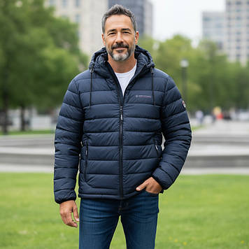 Куртка чоловіча Zero Frozen (зимова) ZF70601 BTL Т.СИНЯ 100% поліестер. Утеплювач: Біо пух 62(Р)