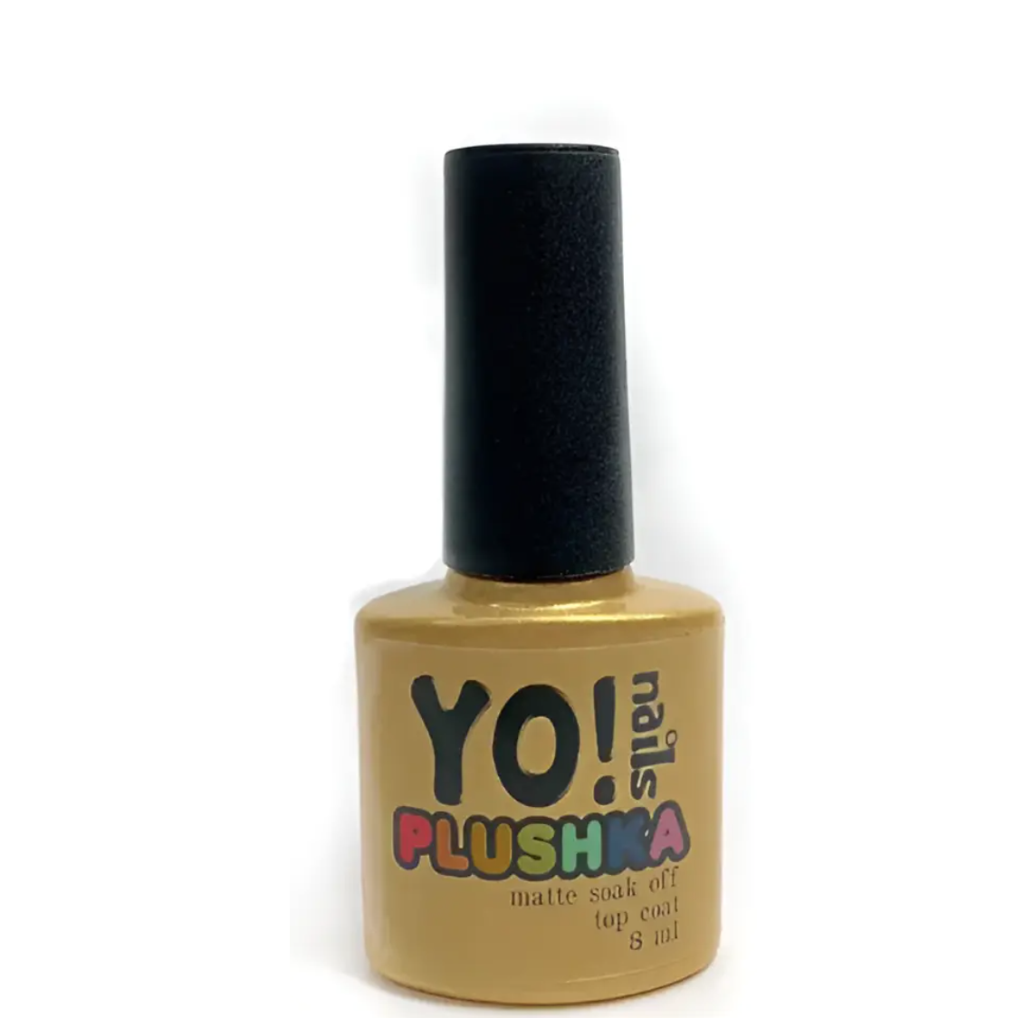 Матовий топ ПЛЮШКА для гель-лаку Yo! Nails 8 мл*, фото 1