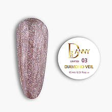 DANNY Builder Gel Diamond Veil №03 Limited 15 ml