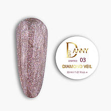 DANNY Builder Gel Diamond Veil №03 Limited 30 ml