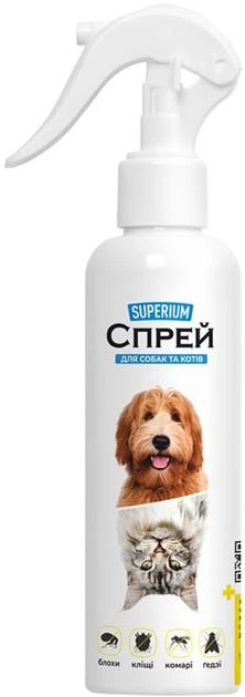 Спрей Панацея від бліх та кліщів для котів та собак 200мл, фото 1