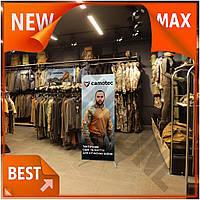 TR Банер павук Camotec Revision 3.0 Sp вертикальний для реклами в магазині Мультикам стенд для акційно SpeR-4N