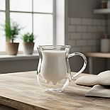 Чашки з подвійним дном Herisson Cow 2 шт 90 мл, фото 2