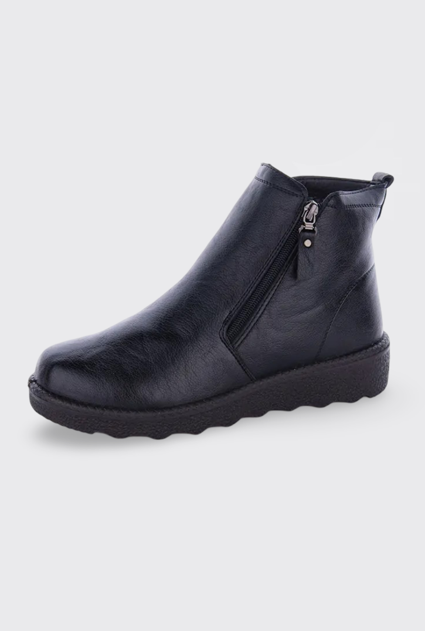 Черевики жіночі зимові чорні великі розміри (TK96010-1), фото 1