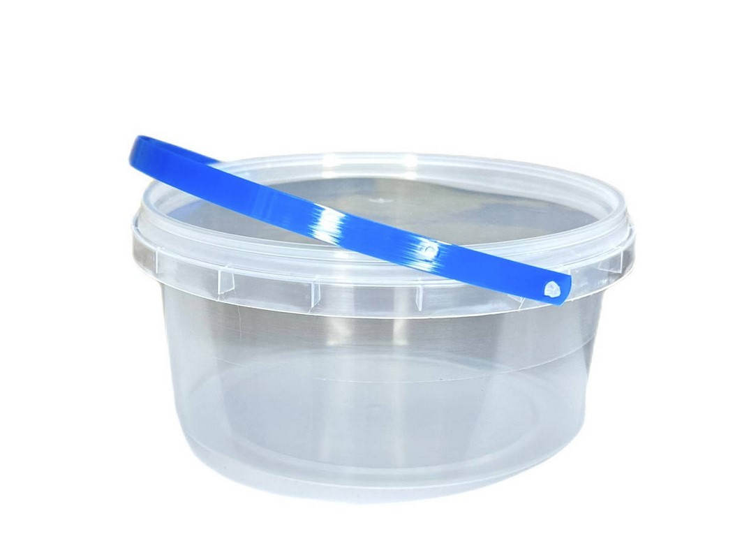 Відро прозоре 0,5л з кр.