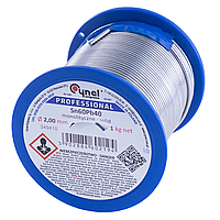 Припой Cynel без флюса 1кг 2мм Sn60Pb40