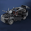 Модель машини Lexus LX 600 в масштабі 1:24 оснащена звуковими і світловими ефектами та рухомими деталями, фото 7