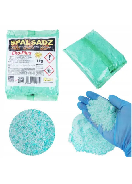 Засіб для очищення димоходів, котлів, печок та камінів  від сажі та смол, "Spalsadz" Польща