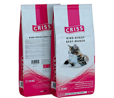 CRISS Корм для котів Яловичина, 10кг