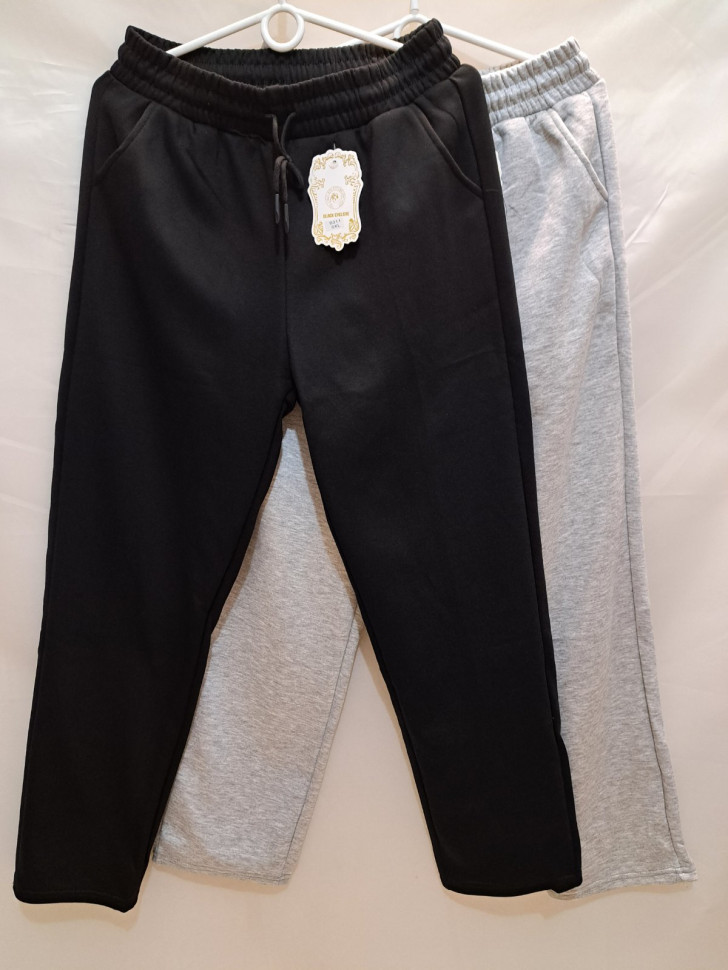 Штани жіночі теплі велюрові прямі KIMBOW K1131 4XL-6XL, фото 1