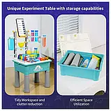 Набір Хіміка для дітей (2 види, столик, фарби, порошки, піпетки, окуляри, рукавички), 4097, фото 7
