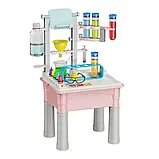 Набір Хіміка для дітей (2 види, столик, фарби, порошки, піпетки, окуляри, рукавички), 4097, фото 5