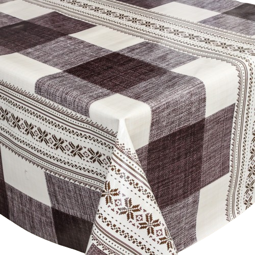 Клейонка на стіл на основі Люкс в українському стилі