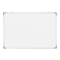 Дошка магнітна сухостираєма для письма маркером JOBMAX, 60х90см, горизонтальна, ал. рамка
