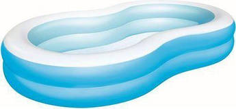 Басейн надувний дитячий Лагуна Bestway 54117 262x157x46 см