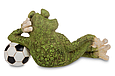 Декоративна тематична статуетка жабки "Голкіпер" із полістоуну від американського бренду Sealmark, фото 2