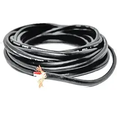 Кабель мікрофонний 2 жили, Cu мідь, діаметр 5 мм, чорний 100 м, Sound Star, фото 4