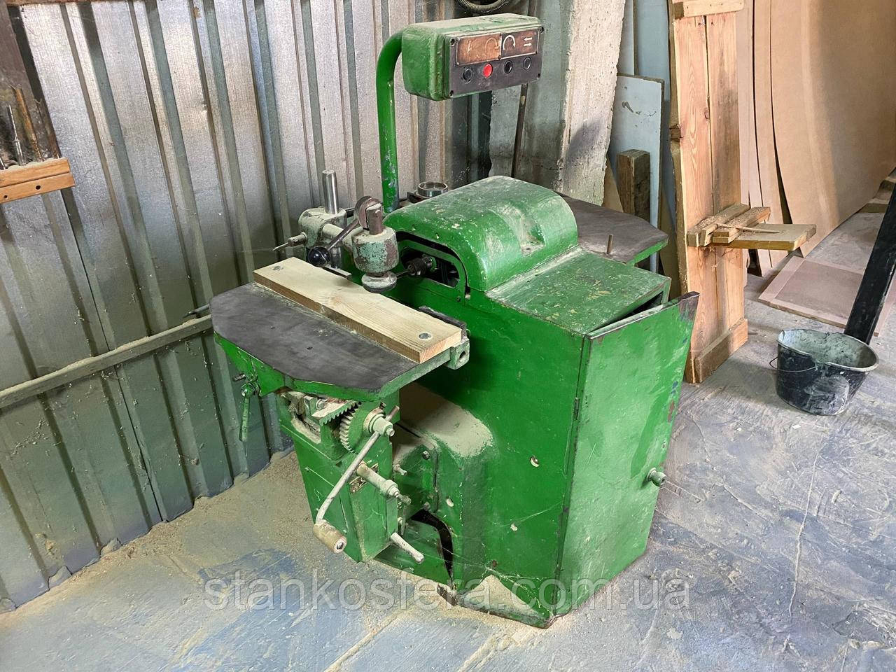 Свердлильно-пазовий довбальний верстат СВПГ-2 бу з механічною подачею столів, фото 1