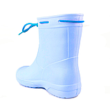 Напівчоботи жіночі блакитні і EVA Jose Amorales, фото 3