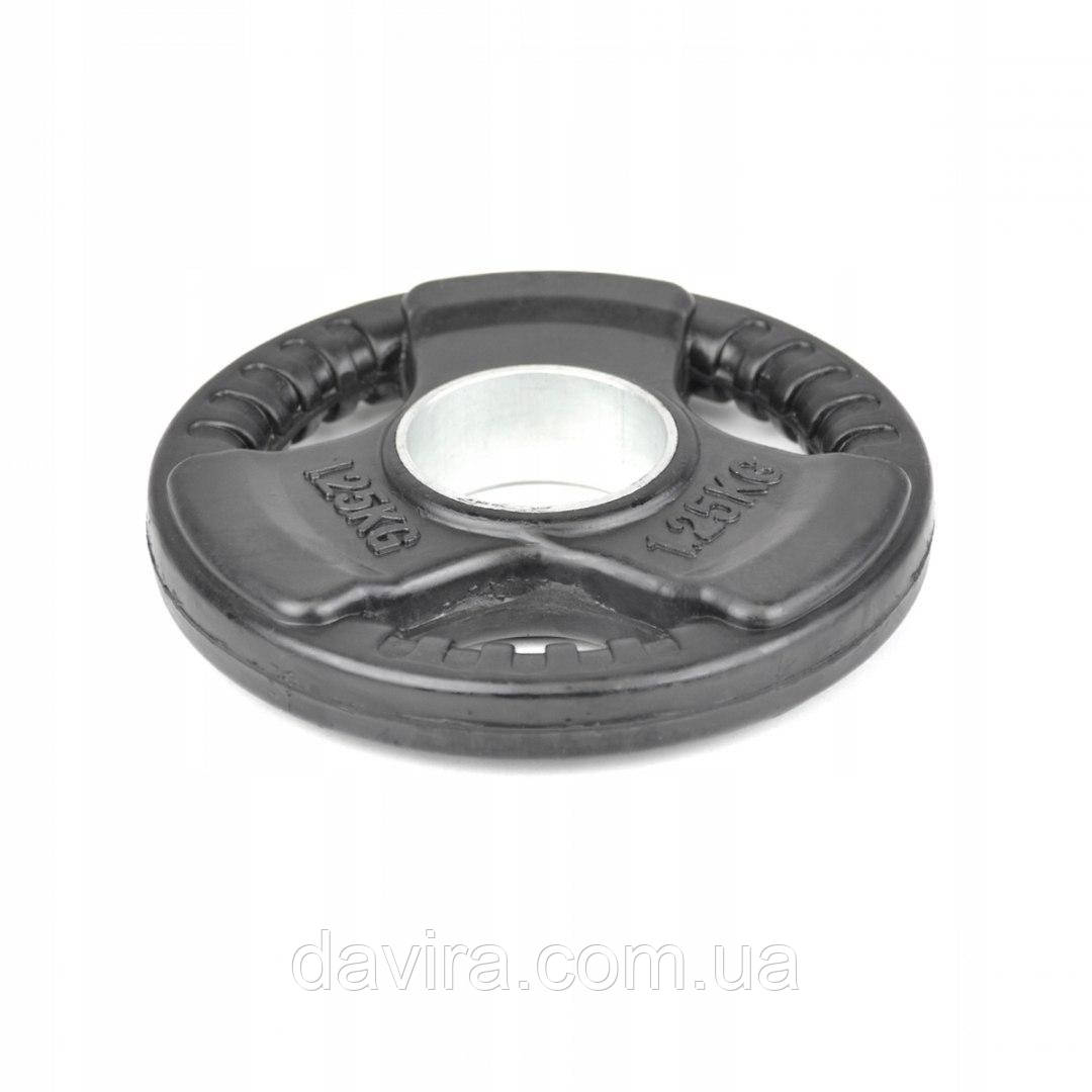 Диск олімпійський MASTER  1,25 кг, фото 1