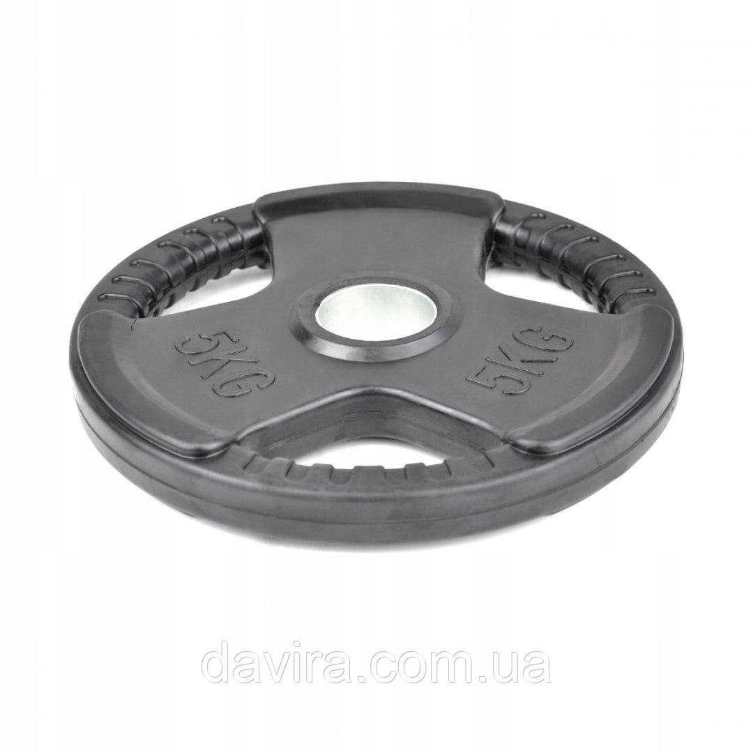 Диск олімпійський MASTER 5 кг, фото 1