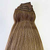 Натуральне Слов'янське Волосся на Заколках 45-50 см 110 грам, Балаяж №8A-1575, фото 5
