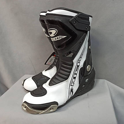 Мотоботинки RICHA б/у, ШКІРА, фото 1