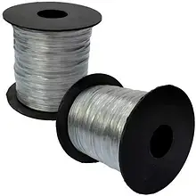 Упаковковий дріт у ПВХ ізоляції, прозорий, на пластиковій котушці, 250м, 7-0901TR