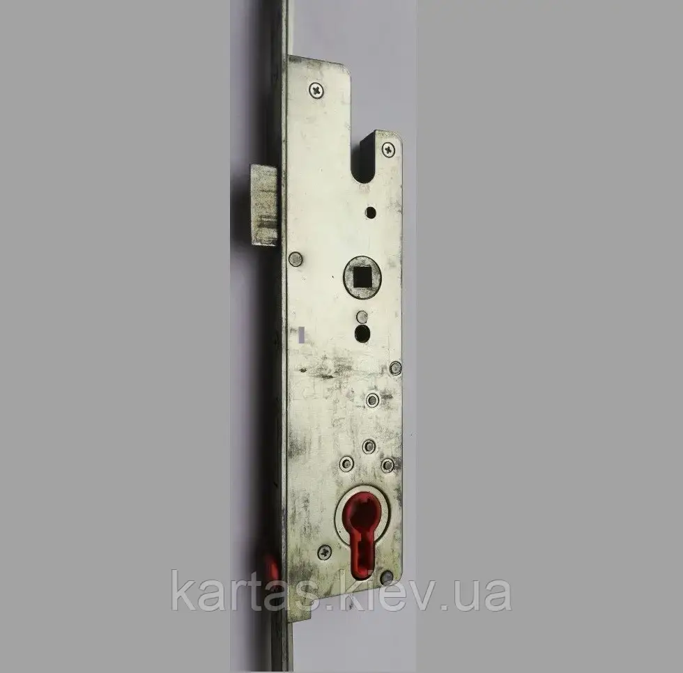 Замок-рейка Fornax з роликом ригельний 92х35, фото 1