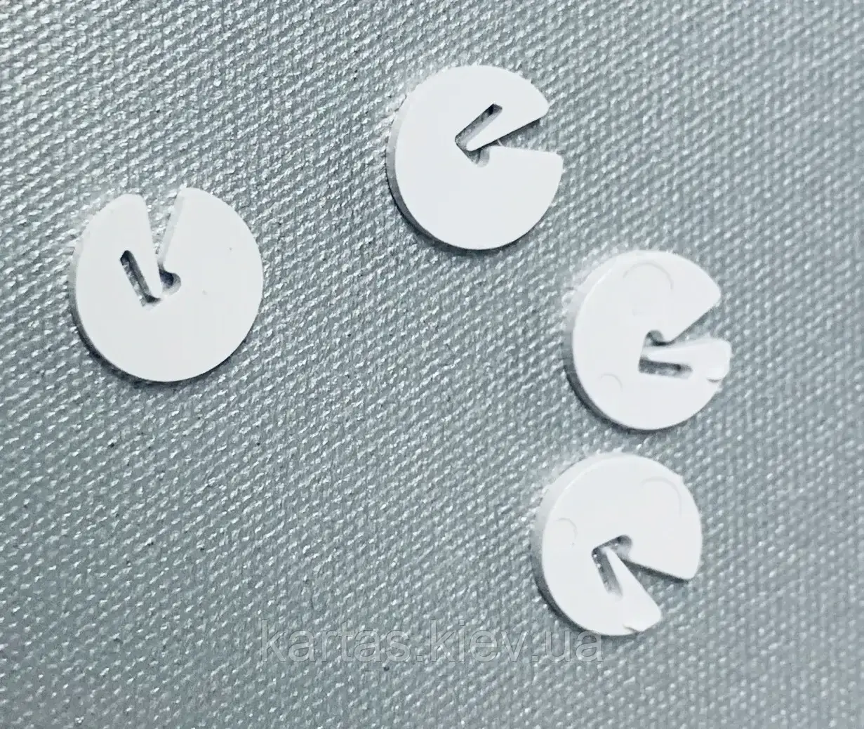 Обмежувач ланцюжка рулонних штор Besta білий, фото 1