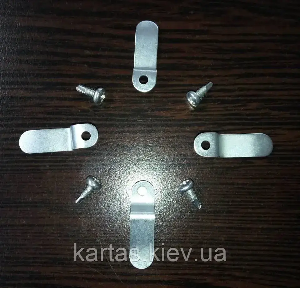 Внутрішні кріплення для москітної сітки (нержавіючі), фото 1