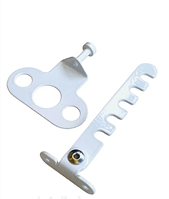 Обмежувач відкривання вікна металевий білий