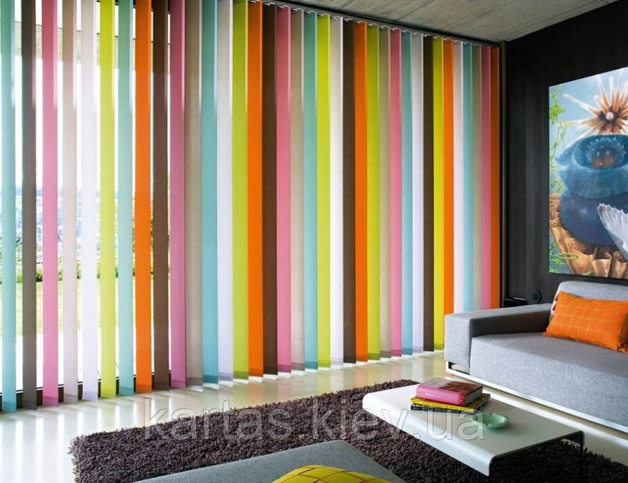 Вертикальні жалюзі, фото 1