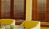 Жалюзі горизонтальні бамбукові 25-50 мм., фото 3