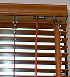 Жалюзі горизонтальні бамбукові 25-50 мм., фото 4