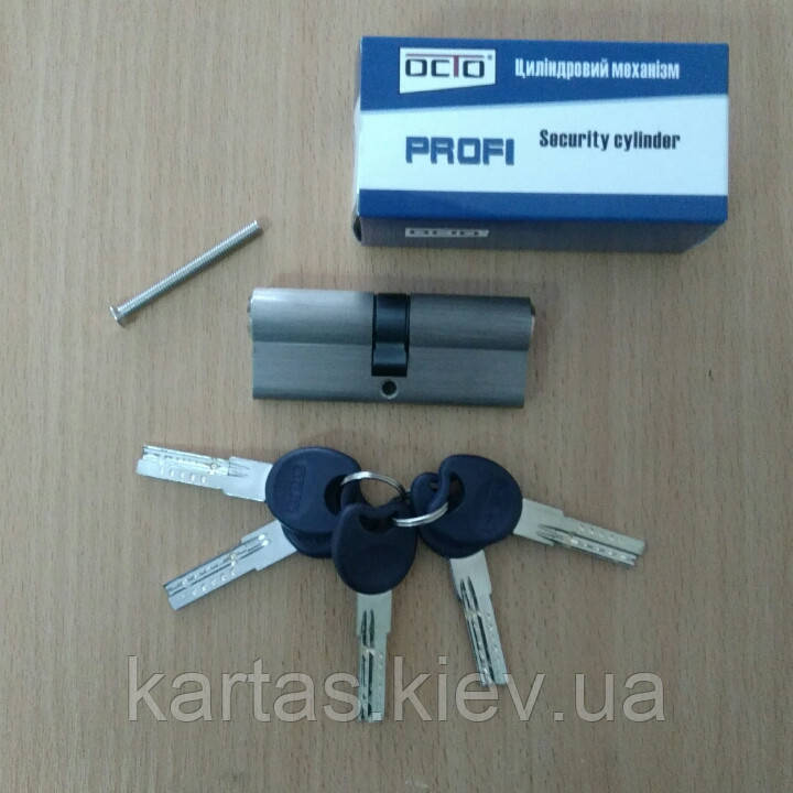 Циліндр. механізм OCTO 80 ( 40*40 ) K/K, фото 1