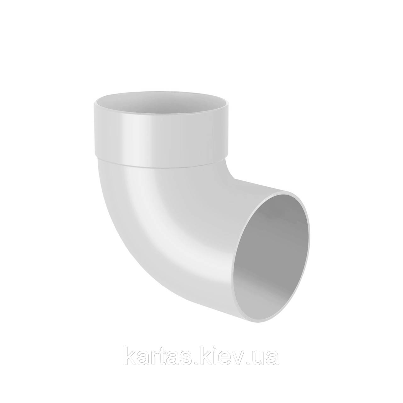 Відвід водостічний однофтовий 87° 75, фото 1