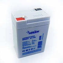 Акумуляторна батарея Merlion GP645F1 (6V 4.5Ah) AGM, фото 3