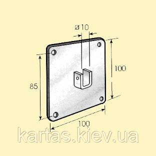Плитка під пружину до захисних ролет, фото 1