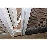 Москітні сітки PLISSE - низький нижній профіль  ( дверний PL1, PL3  ), фото 4