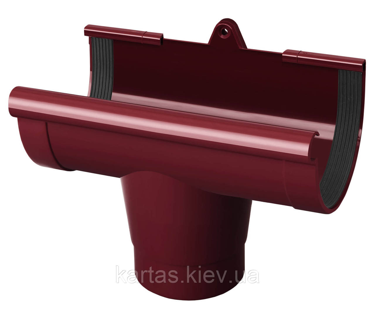 Лійка жолоба горілчаного 120x85 Червоний, фото 1