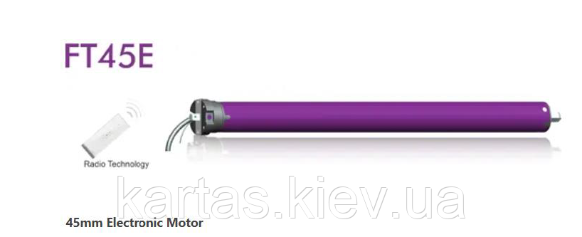 FT45E-20/15 (230В/50Гц-Ip44). З вбудованим приймачем та можливістю електронного налаштування кінцевиків., фото 1