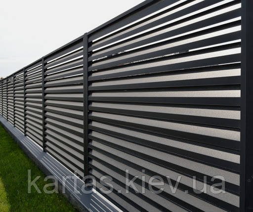 Паркан-жалюзі, фото 1