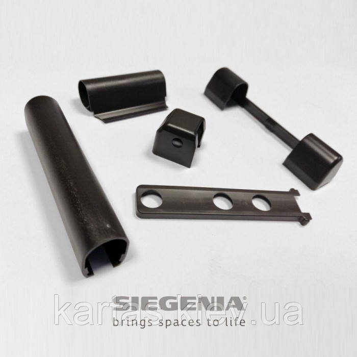 Комплект декорів Siegenia коричневий, фото 1