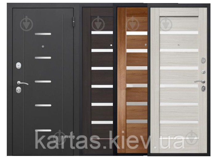 Вхідні двері Феррара 75 мм, фото 1