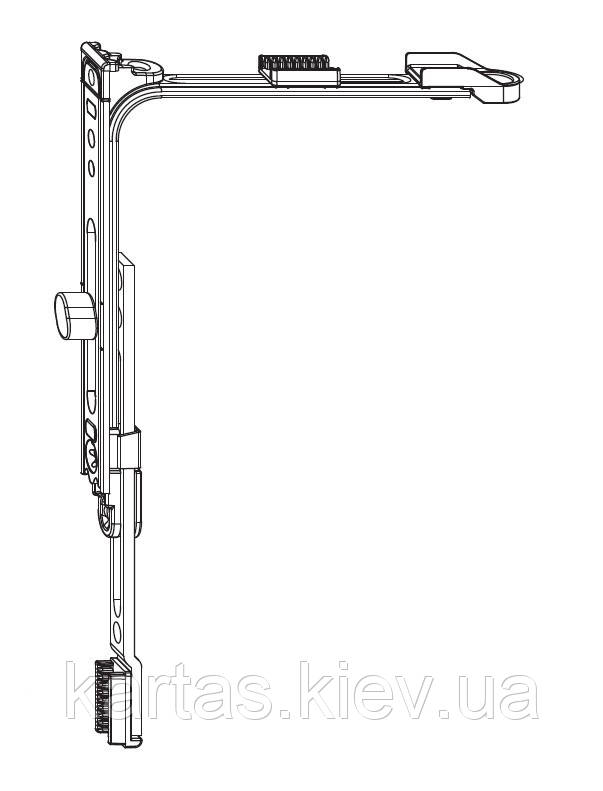 MACO 211975 Кутове передавання VZ вузька, фото 1