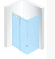 Кутові душові кабіни з розсувними дверима